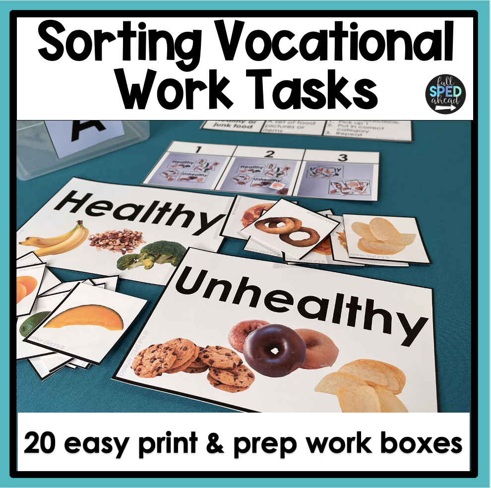 Fine Motor Task Boxes for Special Education - Full SPED Ahead