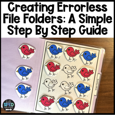 Creating Errorless File Folders: A Simple Step By Step Guide