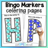 Free Alphabet Fine Motor Activities Bingo Marker Dauber Printable Coloring Pages