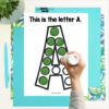 Free Alphabet Coloring Pages Fine Motor Activities Bingo Marker Dauber Printable - Image 2