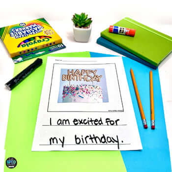 Predictable Chart Writing Curriculum Lessons Prompts Sentences Special Education - Image 2