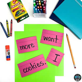 Predictable Chart Writing Curriculum Lessons Prompts Sentences Special Education - Image 3