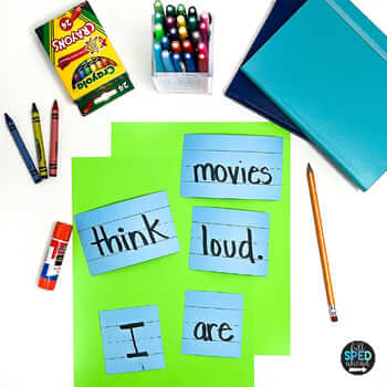 Predictable Chart Writing Curriculum Lessons Prompts Sentences Special Education - Image 3