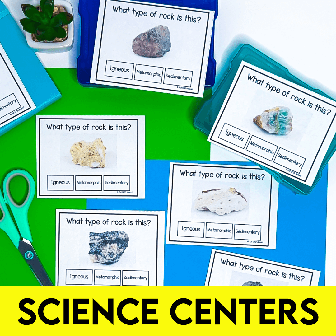 Science Earth Science The Rock Cycle Printable Task Cards Special Education - Image 3