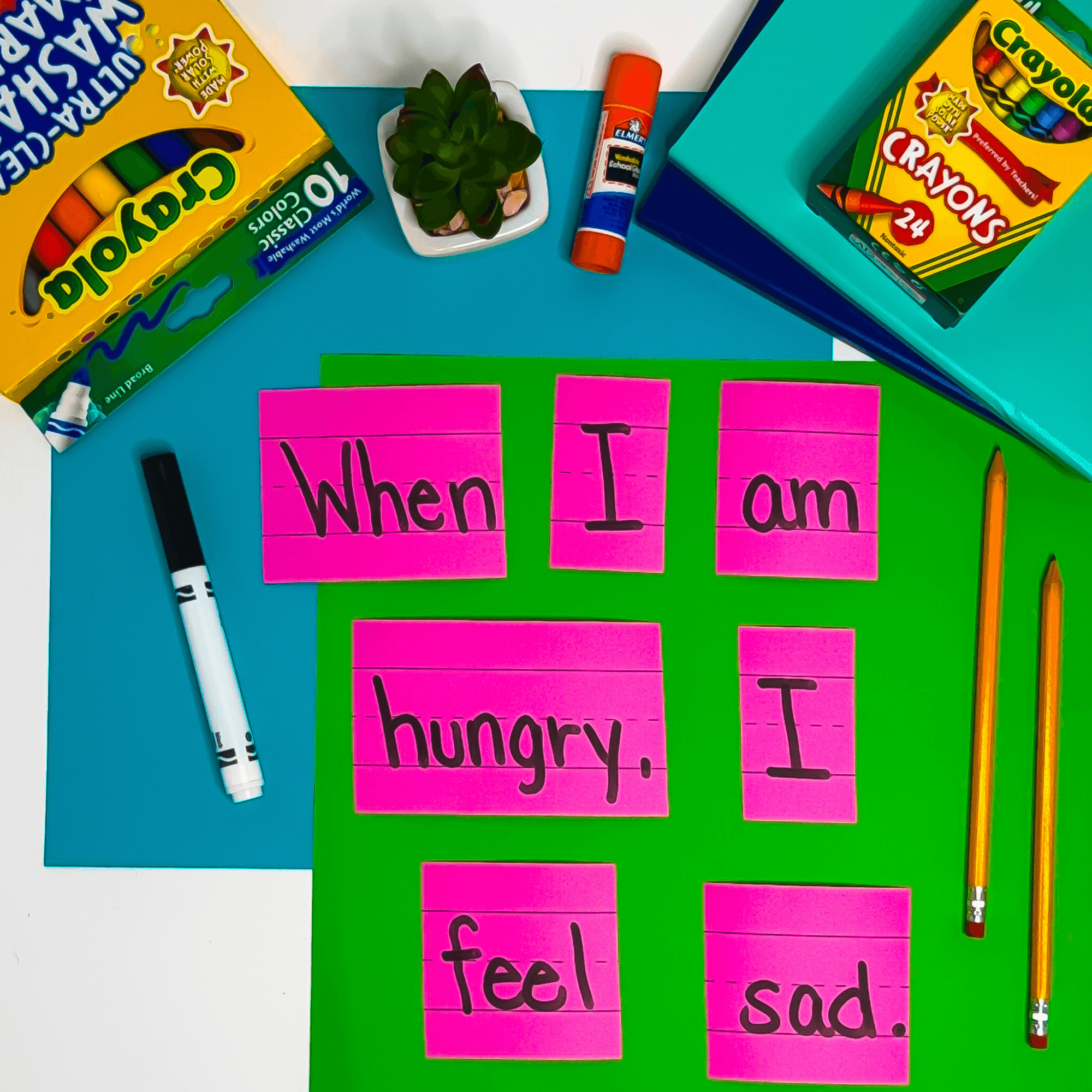 Emotions Predictable Chart Writing Curriculum Prompt Sentences Special Education - Image 9