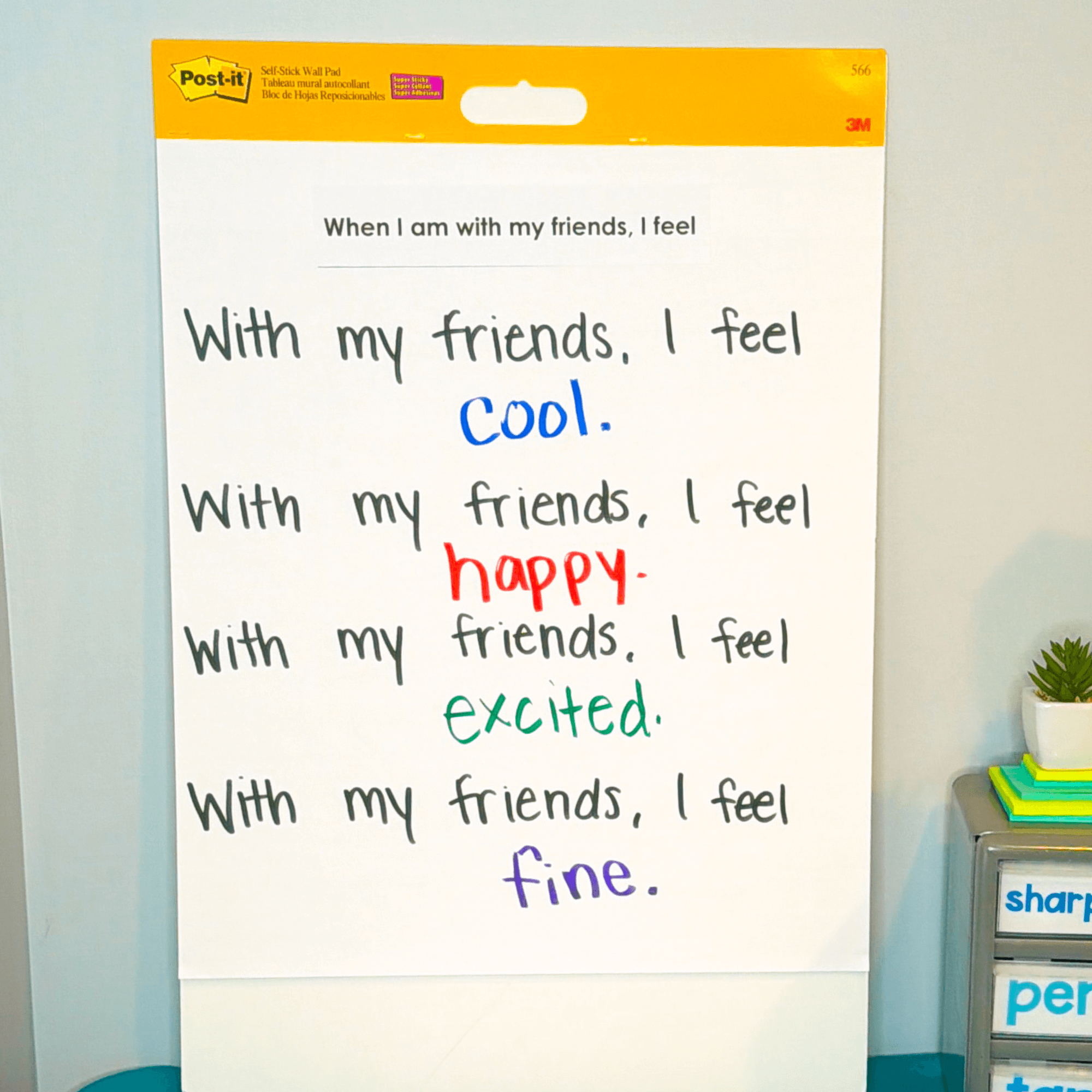 Emotions Predictable Chart Writing Curriculum Prompt Sentences Special Education - Image 8