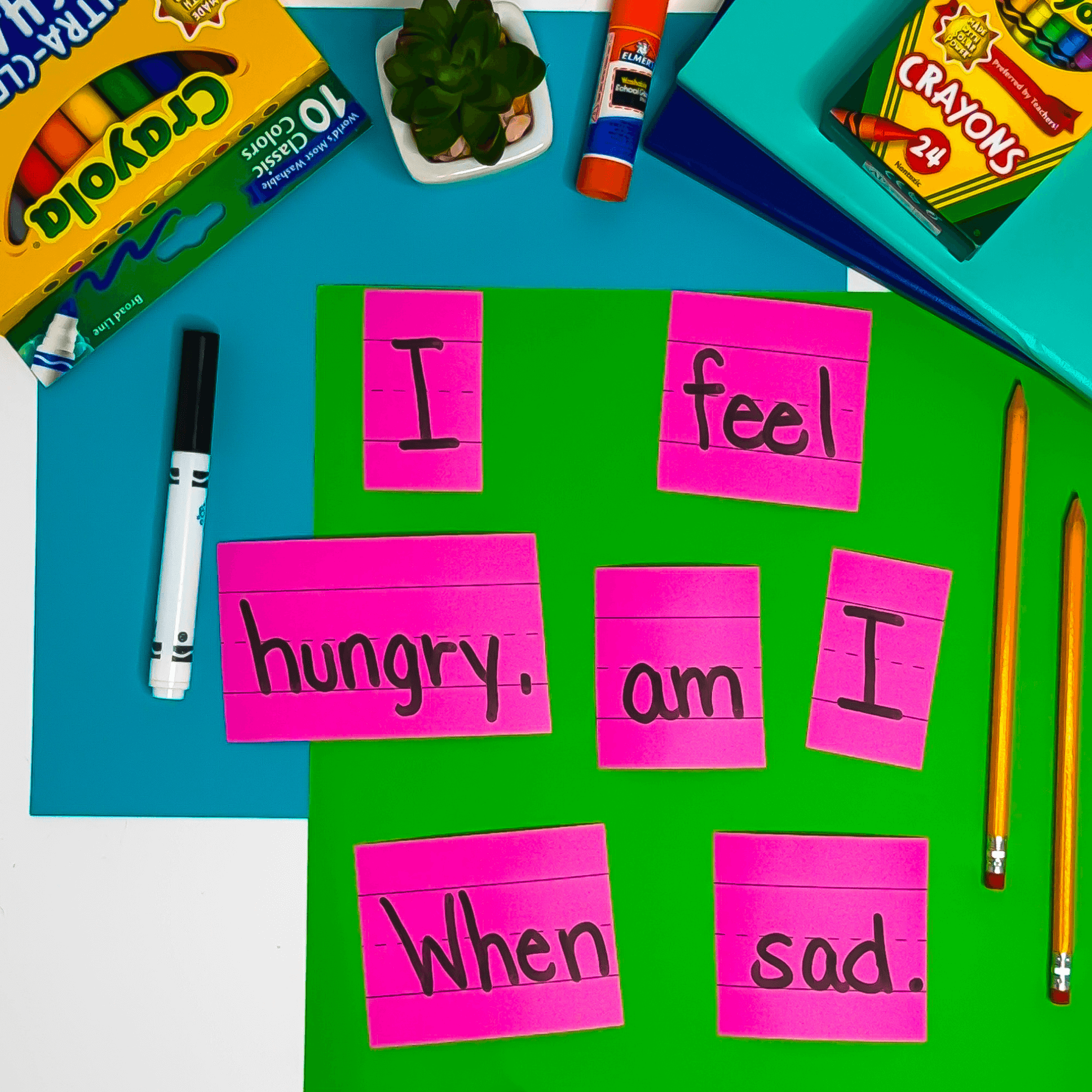 Emotions Predictable Chart Writing Curriculum Prompt Sentences Special Education - Image 2