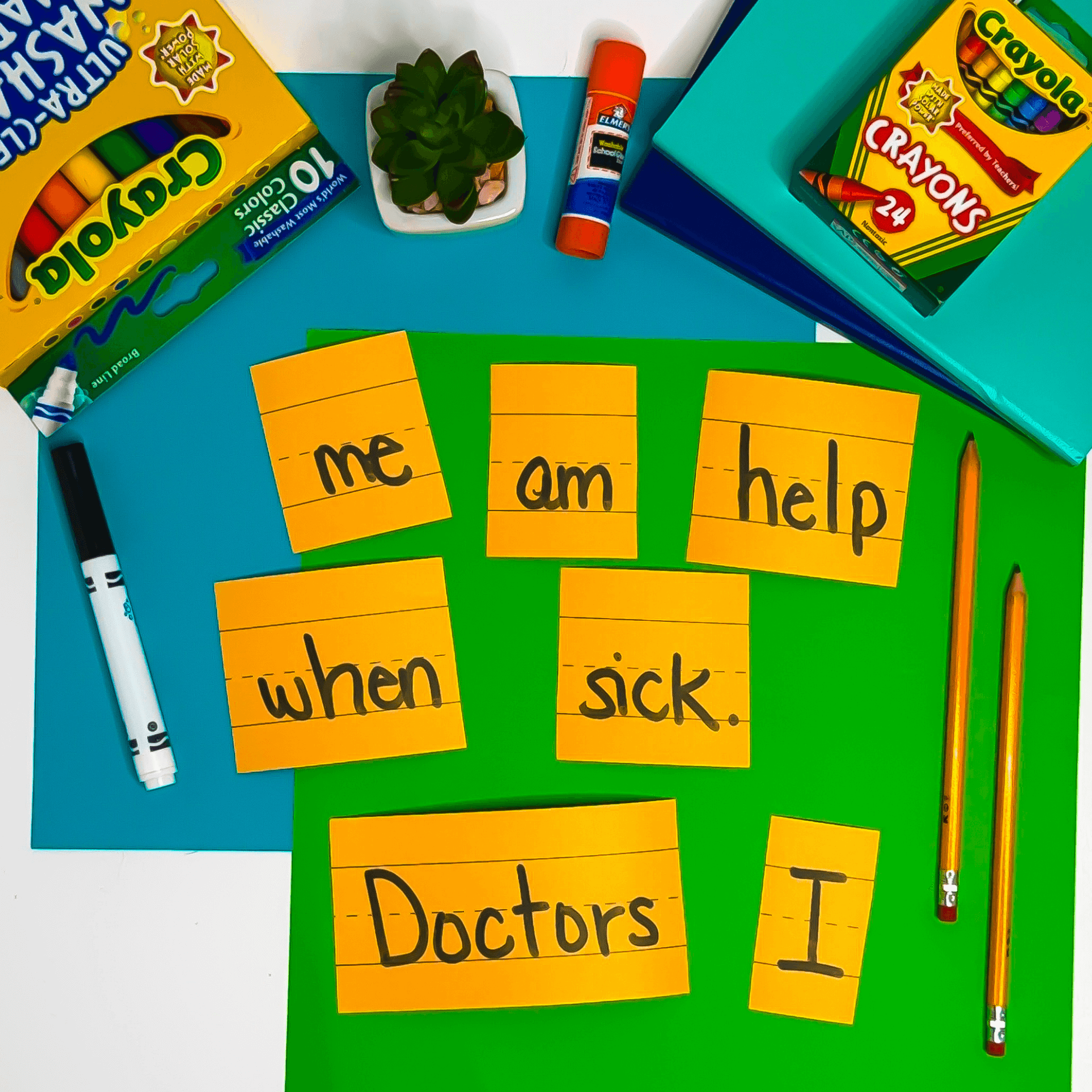 People Predictable Chart Writing Curriculum Prompts Sentences Special Education - Image 7
