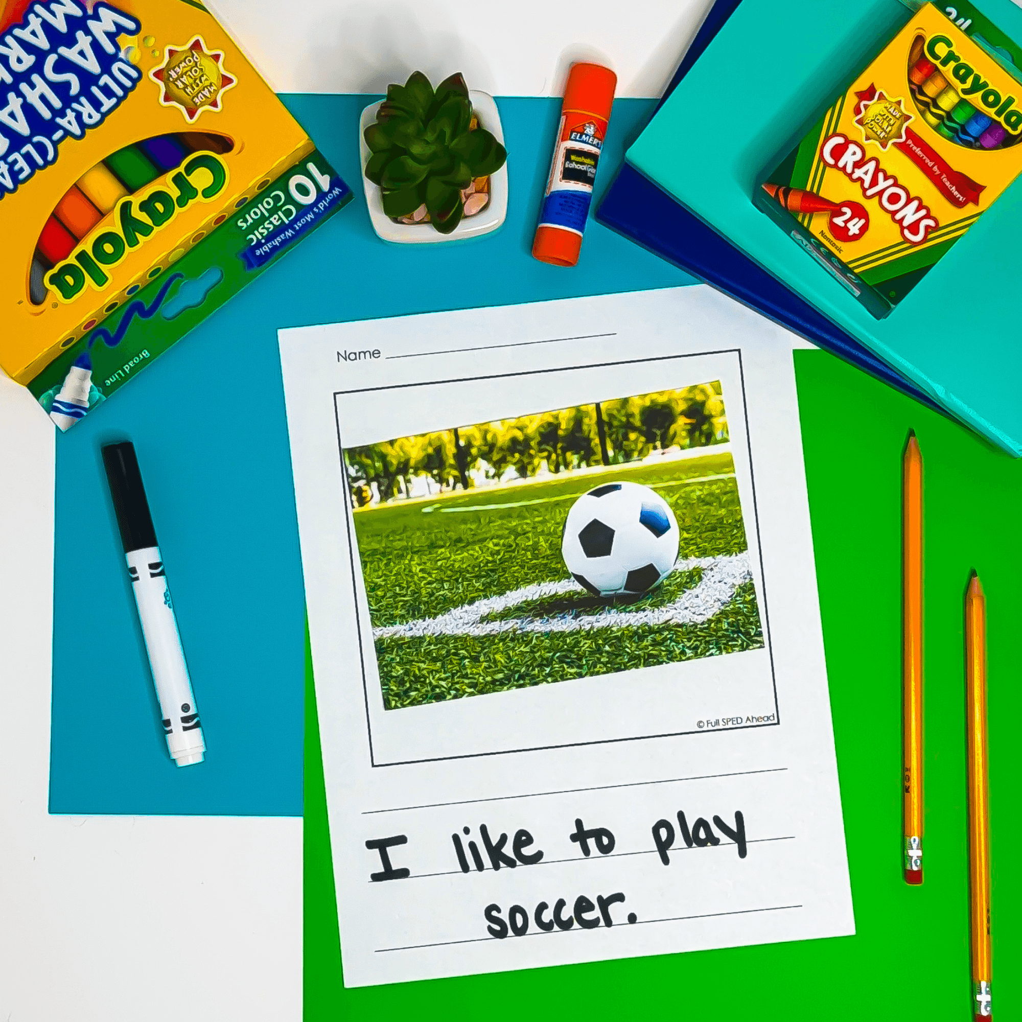 Predictable Chart Writing Curriculum Prompt Sentence Starters Special Education - Image 4