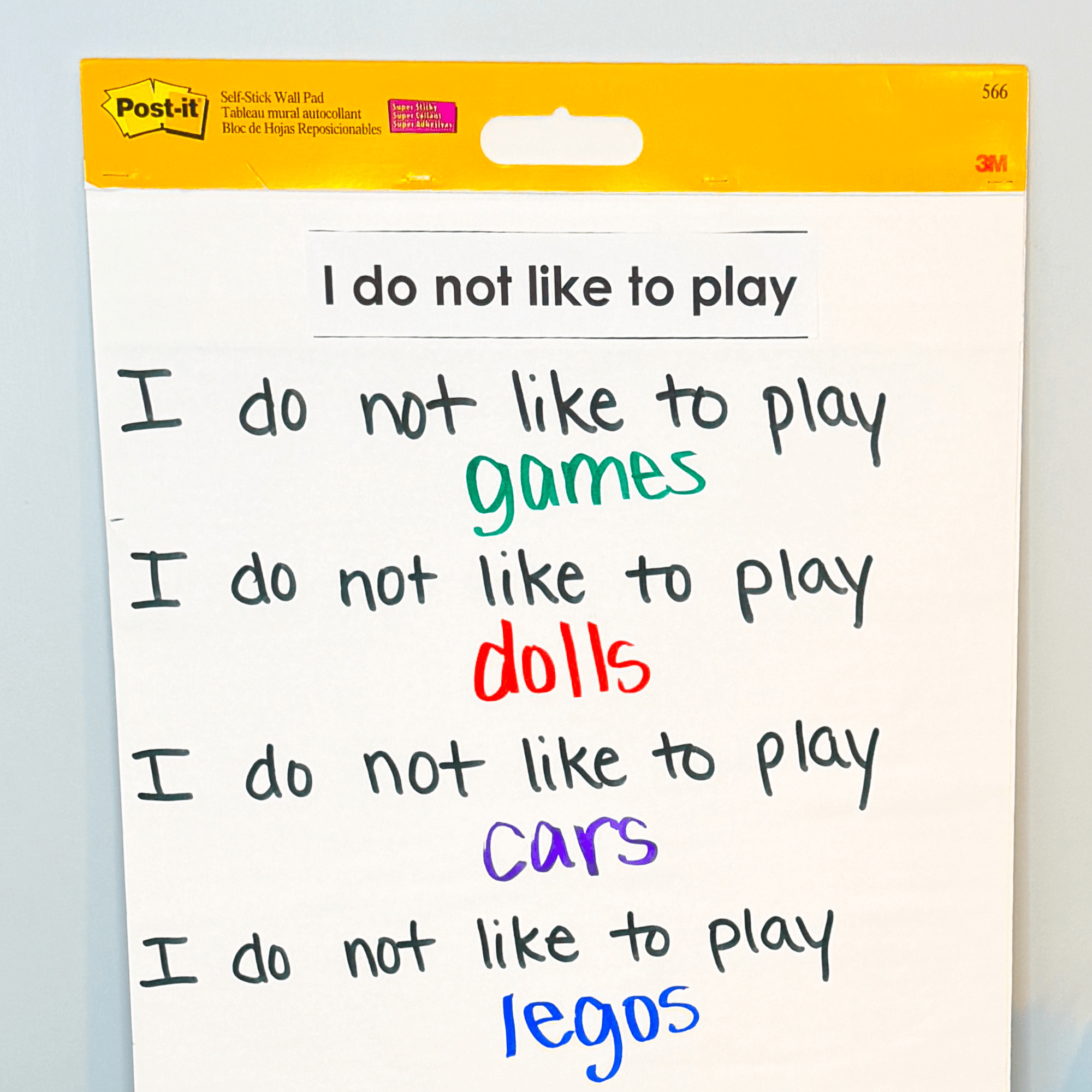 Predictable Chart Writing Curriculum Prompt Sentence Starters Special Education - Image 3