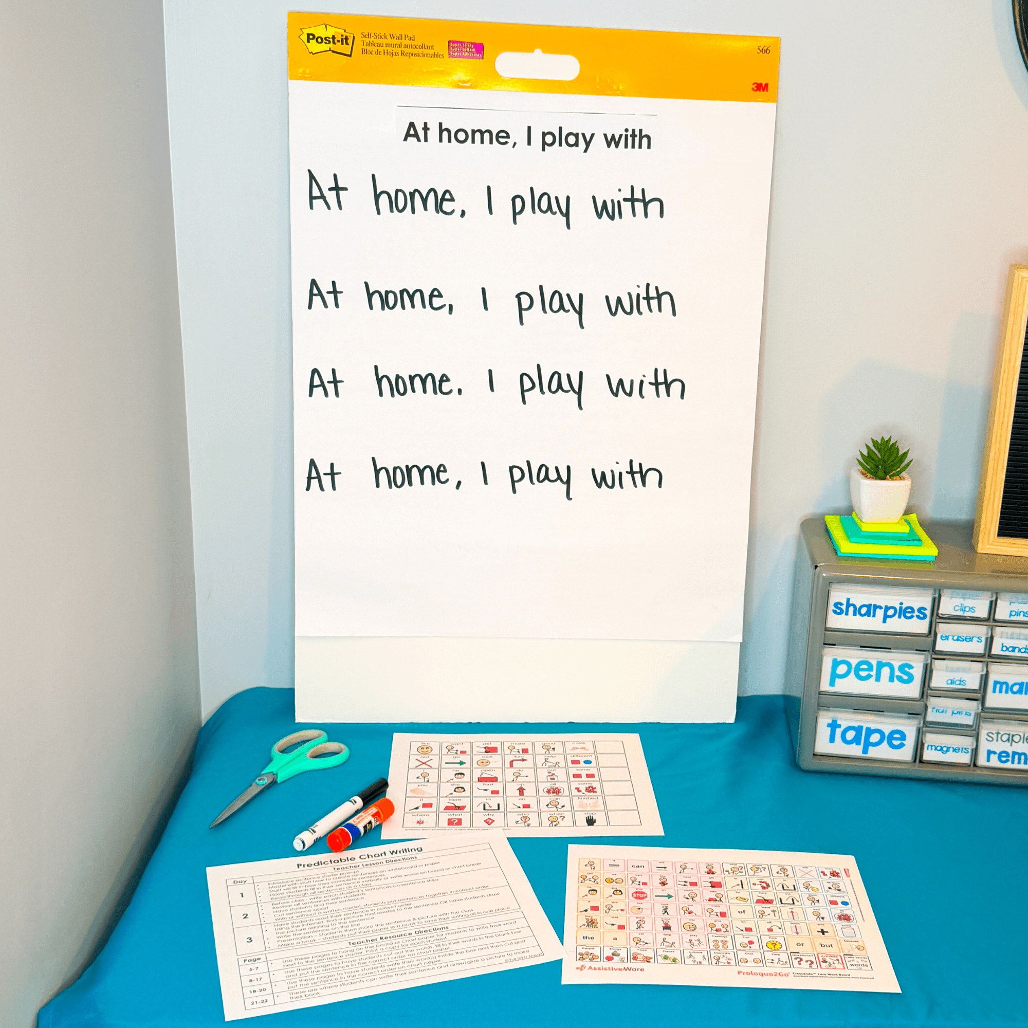 Toys Games Predictable Chart Writing Curriculum Prompts Special Education - Image 5