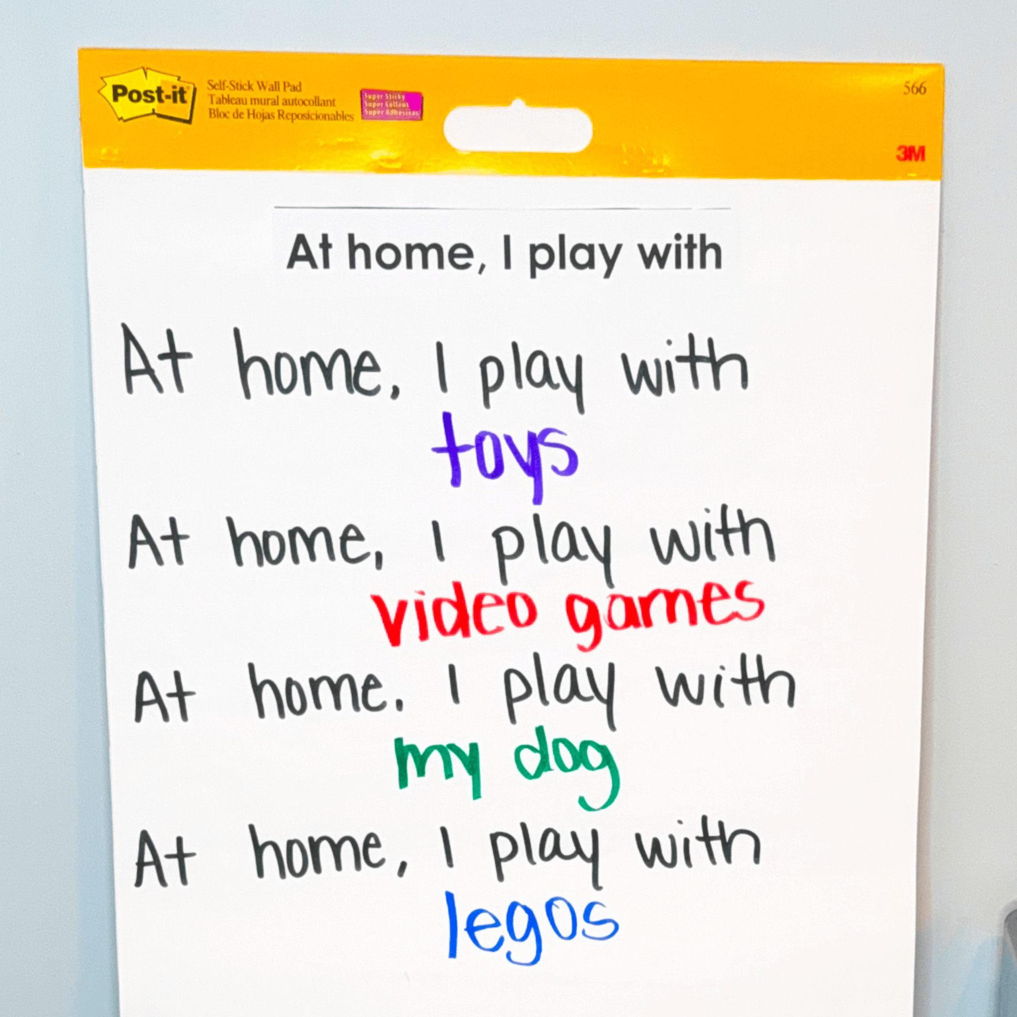 Toys Games Predictable Chart Writing Curriculum Prompts Special Education - Image 4