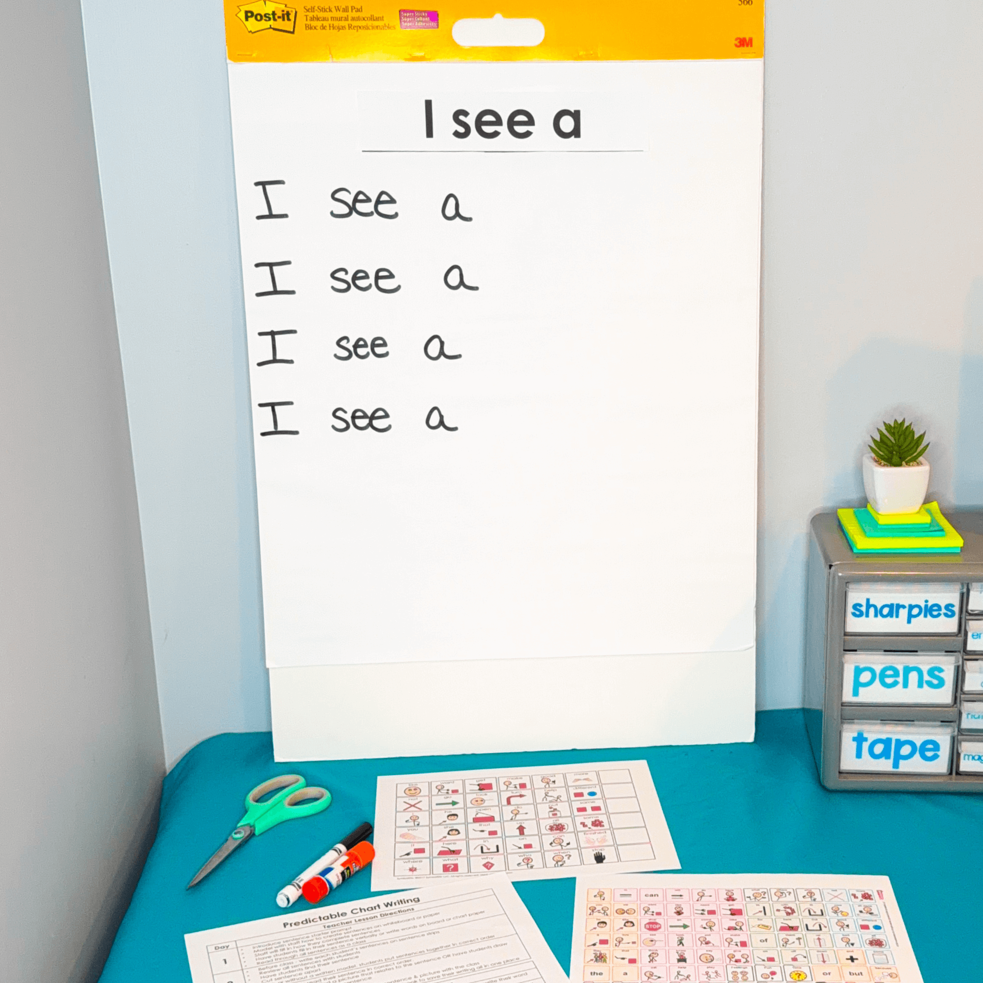 Toys Games Predictable Chart Writing Curriculum Prompts Special Education - Image 3