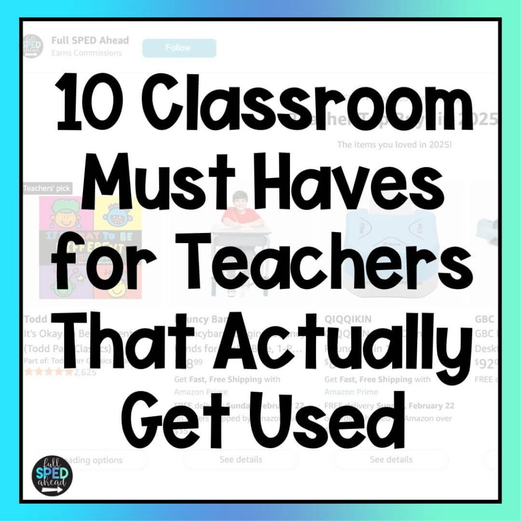 10 Classroom Must Haves for Teachers That Actually Get Used