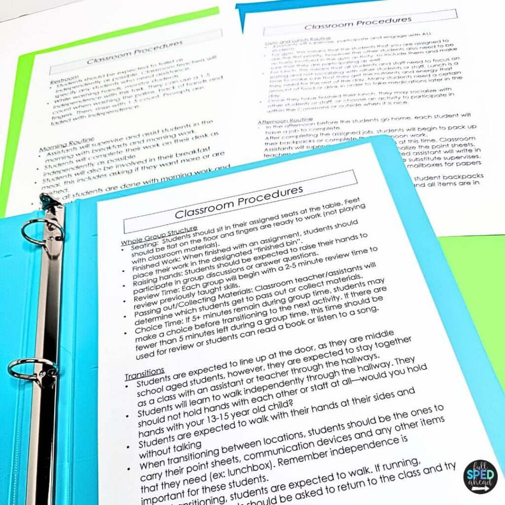 Planning Meaningful Classroom Assistant Training Sessions