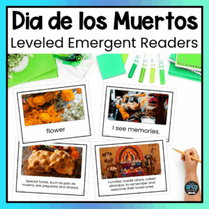 Day of Dead Emergent Reading Comprehension Special Education Adapted