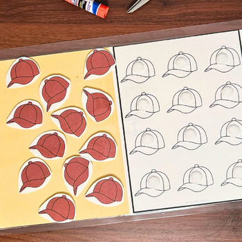 Math Colors Brown Errorless File Folder Games Autism Centers Special Education - Image 2