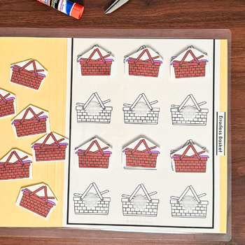 Math Colors Brown Errorless File Folder Games Autism Centers Special Education - Image 3