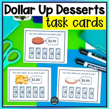 Free Dollar Up Money Math Centers Desserts Special Education IEP Goal Data