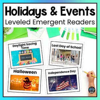 Holiday Adapted Books Reading Passages Comprehension Questions Special Education