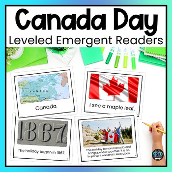 Canada Day Emergent Reading Comprehension Special Education Adapted Books