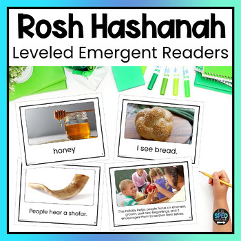 Rosh Hashanah Emergent Reading Comprehension Special Education Adapted Books
