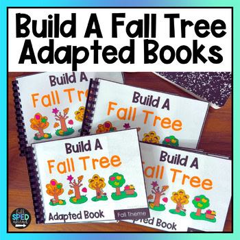 Autumn Following Directions Build Fall Tree Adapted Books Special Education