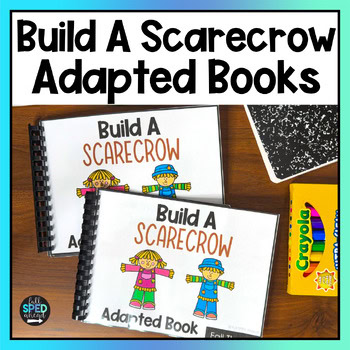Autumn Following Directions Build Scarecrow Adapted Books Special Education