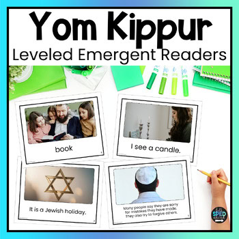 Yom Kippur Emergent Reading Comprehension Special Education Adapted Books