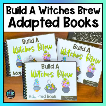 Halloween Follow Directions Build A Witches Brew Adapted Books Special Education