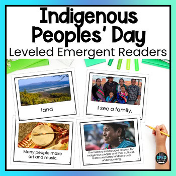 Indigenous Peoples' Day Emergent Reading Comprehension Special Education Adapted