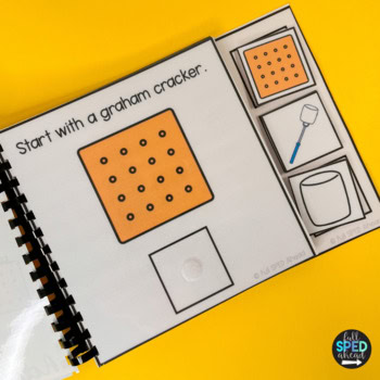 Free Summer Make S'more Follow Directions Adaptive Books Special Education Set - Image 2