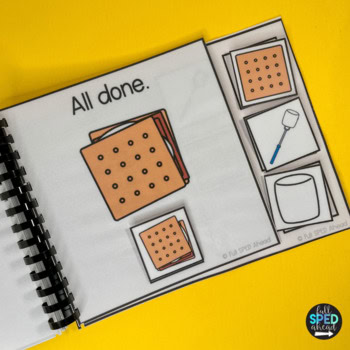 Free Summer Make S'more Follow Directions Adaptive Books Special Education Set - Image 4