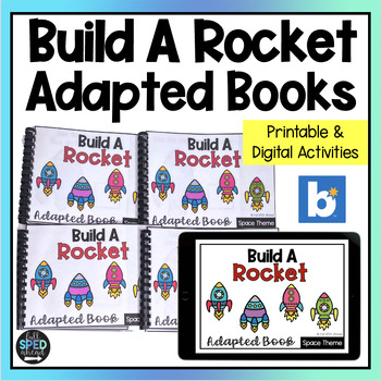 Following Directions Build Science Space Rocket Adaptive Books Special Education